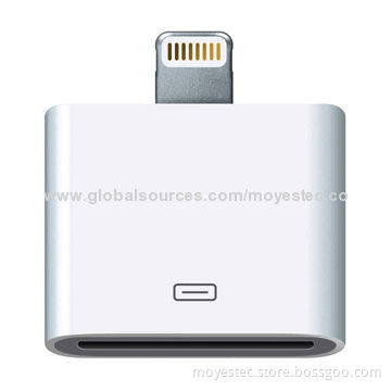 Lighting 8 to 30 Pins Adapter Charger Connector Cable for iPhone 5, 5th Nano 7th